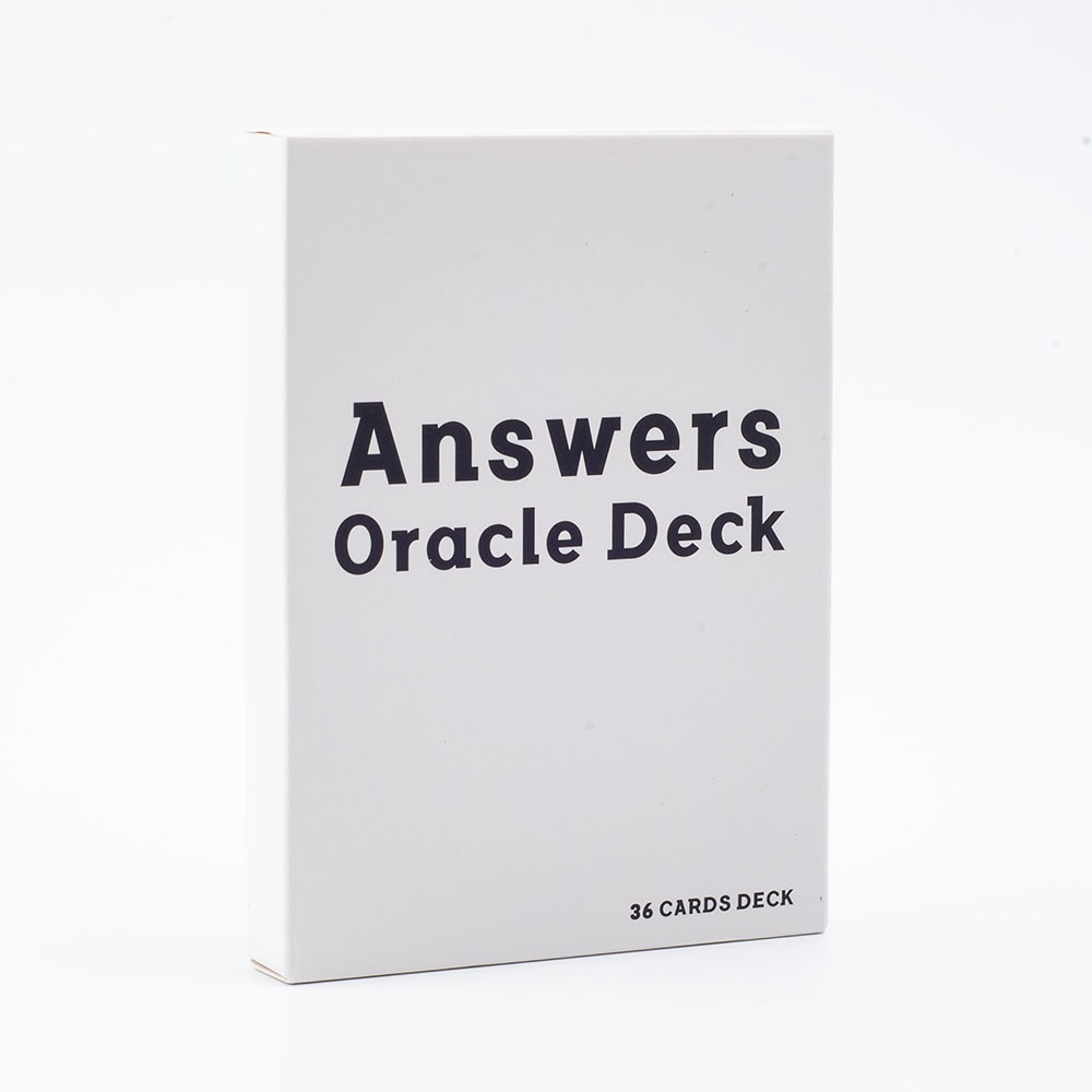 Tarot Deck With Guidebook - Answer Oracle Deck 36 pesan kartu