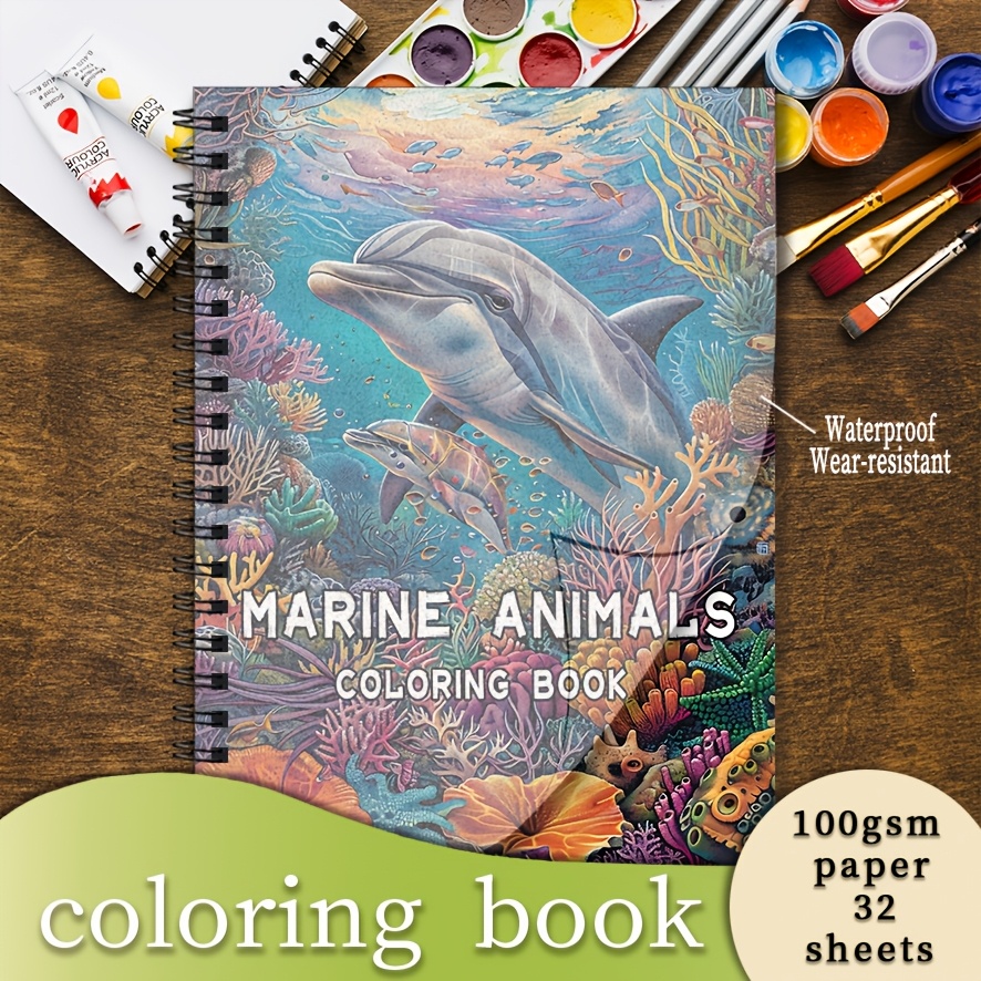 Adult Coloring Book Stress Relief - Buku Mewarnai - 8,3 x 11,2