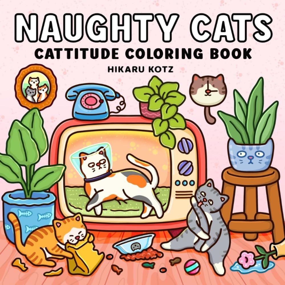 Adult Coloring Book Stress Relief - Buku Mewarnai Dewasa Terapi Seni Pereda
