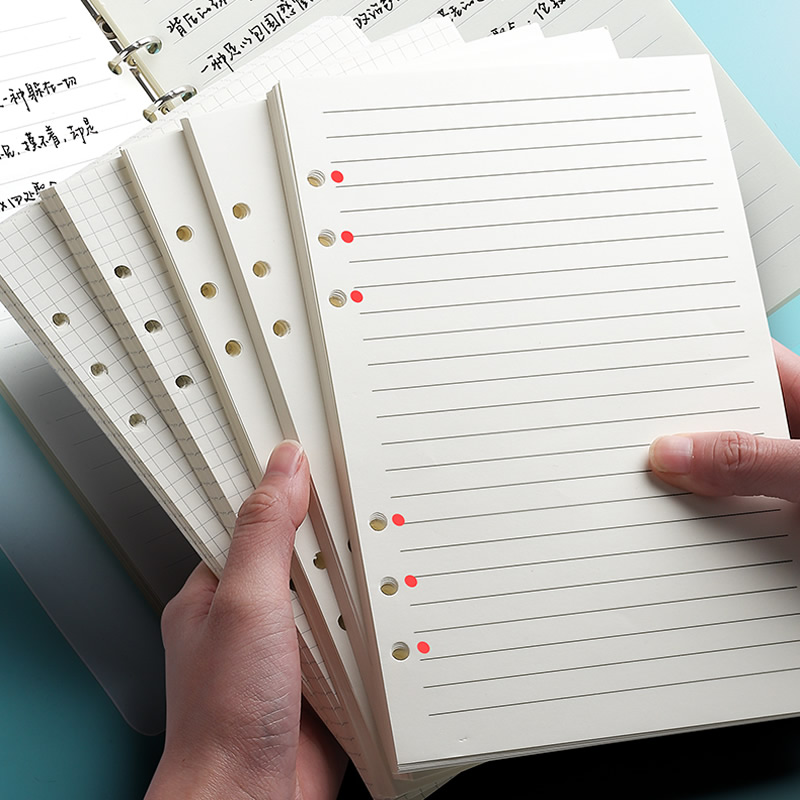 A5 Spiral Dotted Grid Notebook - Isi Ulang Buku Catatan A5 A6