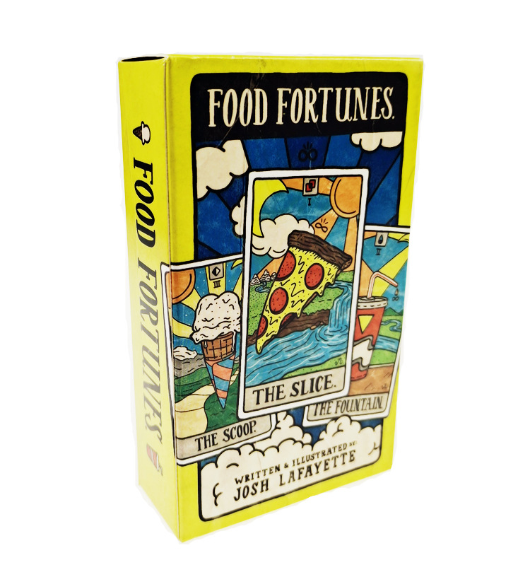 Tarot Deck With Guidebook - Baru 78 Ilustrasi Makanan & Minuman