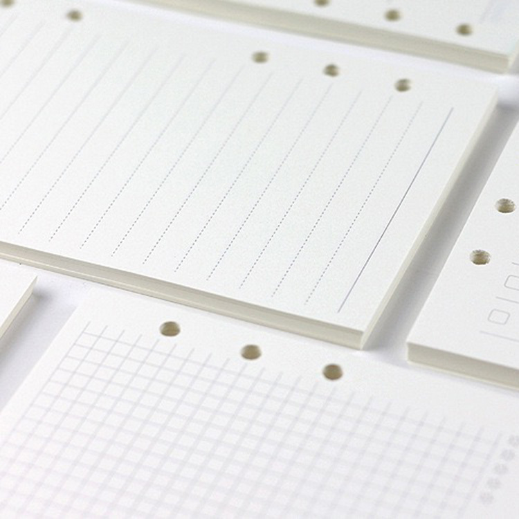 A5 Spiral Dotted Grid Notebook - A5 A6 A7 Loose Leaf Notebook