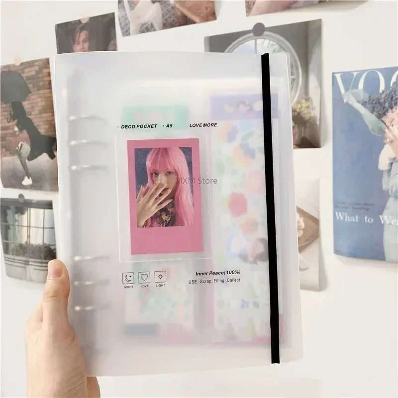 Kpop Photo Card Binder 3 Inch - A5 Binder tempat kartu foto Kpop,