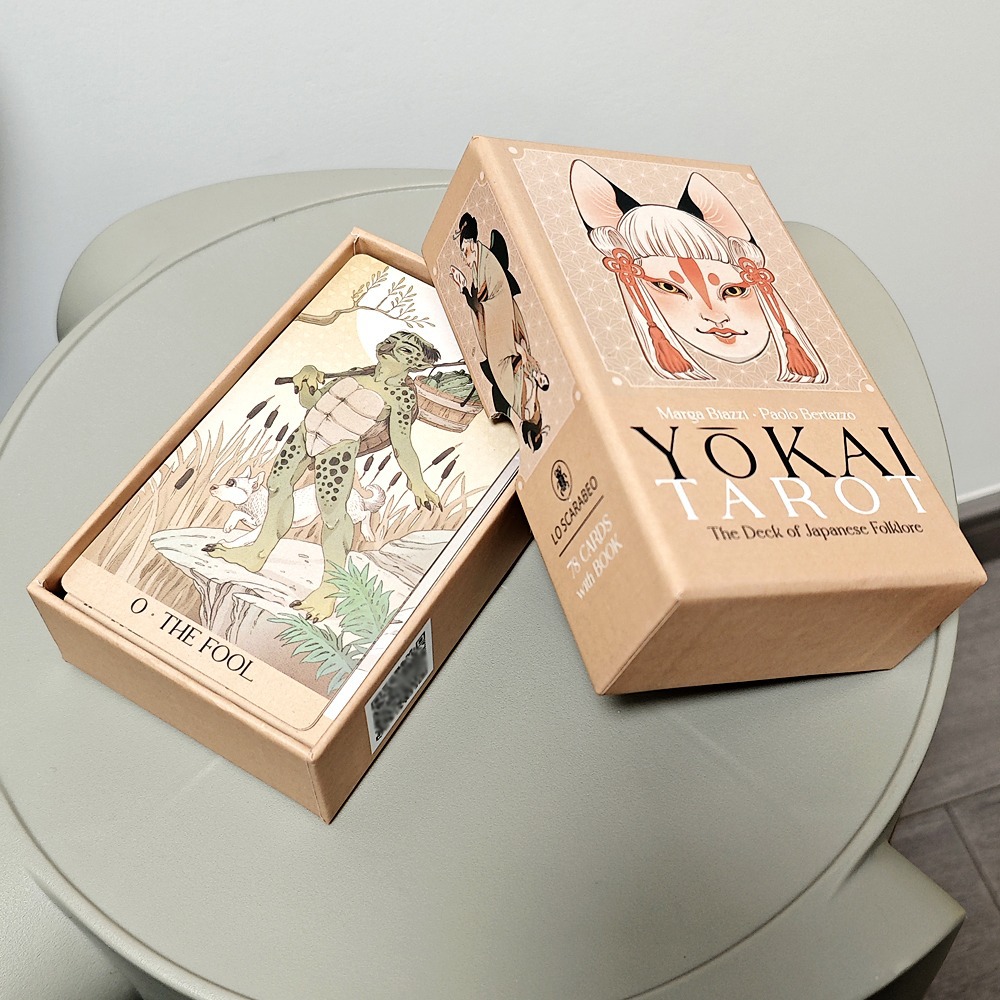 Tarot Deck With Guidebook - Kartu Tarot Yokai 78 Buah Kartu