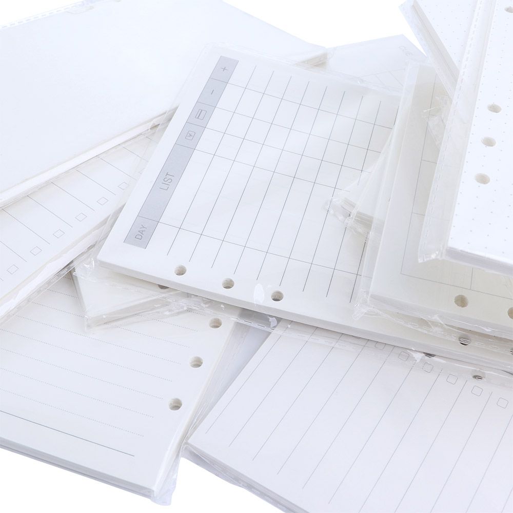 Isi Ulang Kertas Spiral Binder - A5 Spiral Dotted Grid Notebook ulasan dan harga
