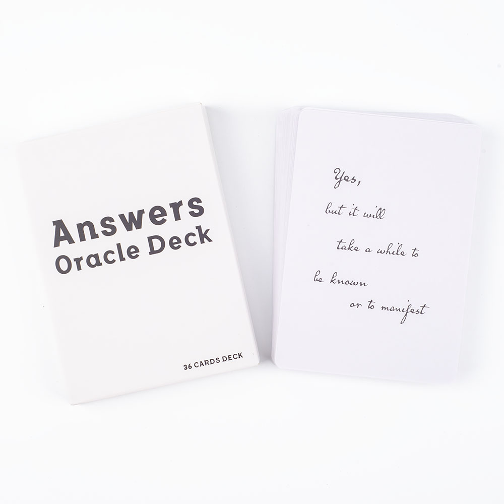 Answer Oracle Deck 36 pesan ka - Tarot Deck With Guidebook ulasan dan harga