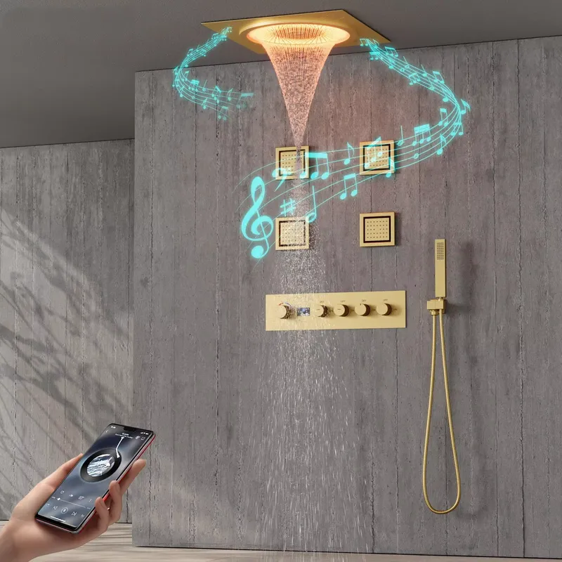 Set Shower LED Pintar dengan M - Music ulasan dan harga