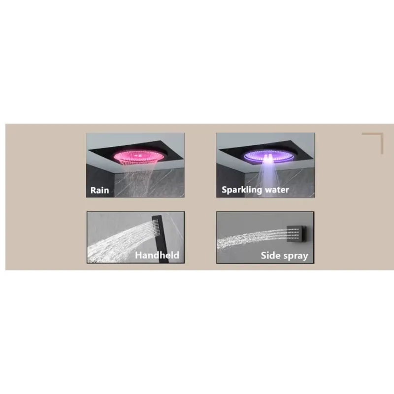 Set Shower LED Pintar dengan M - Music ulasan dan harga