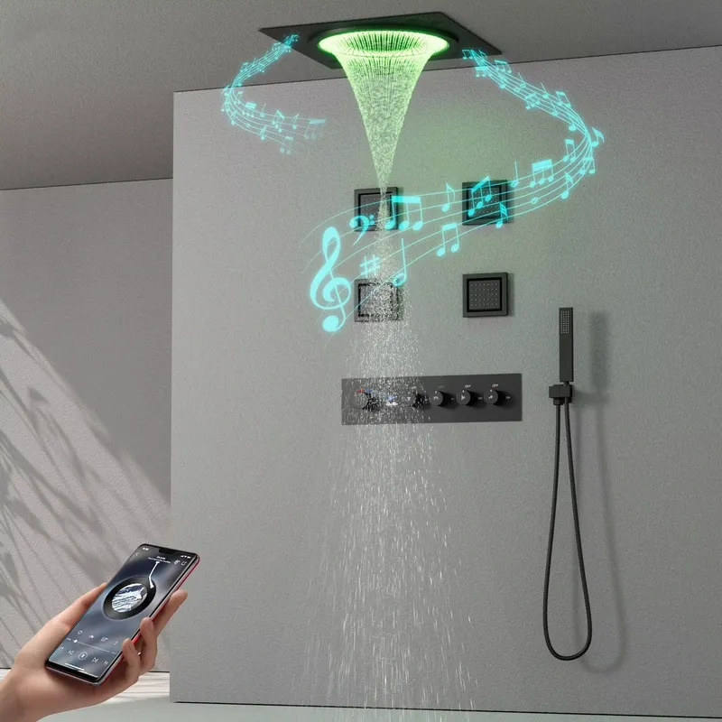 Set Shower LED Pintar dengan M - Music ulasan dan harga