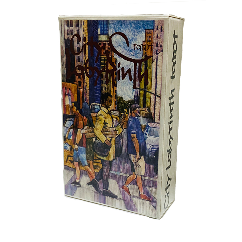 Kartu Tarot City Labyrinth 78  - Tarot Deck With Guidebook ulasan dan harga