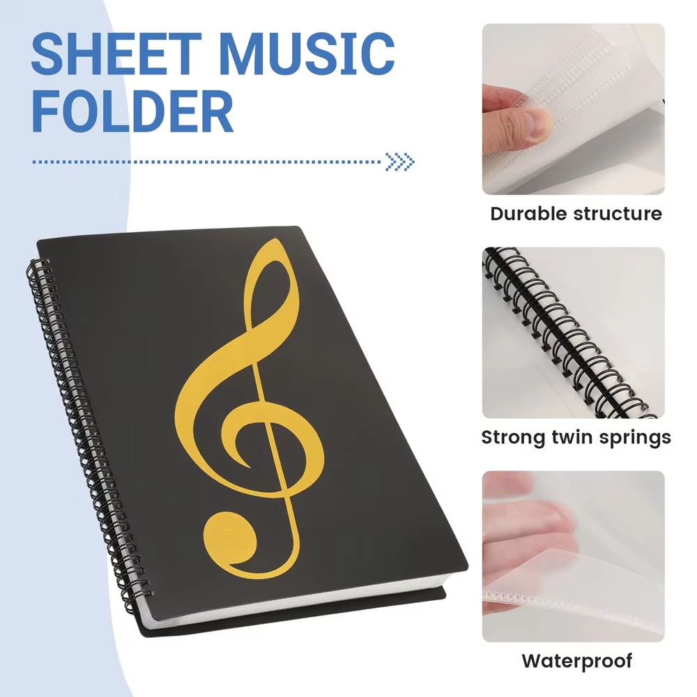 Fleksibel 40 Halaman Folder Sk - Blank Sheet Music Notebook ulasan dan harga