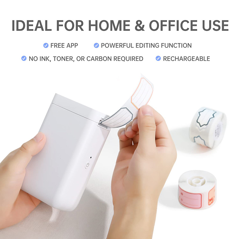 ​ ​ NiiMbot D101 Printer Label - Mini Pocket Thermal Printer Paper Roll ulasan dan harga