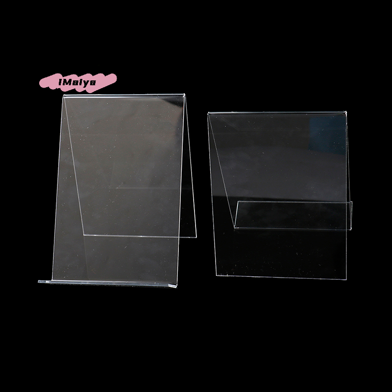M-1pcs Penyangga Buku Akrilik  - Clear Acrylic Book Stand Holder ulasan dan harga