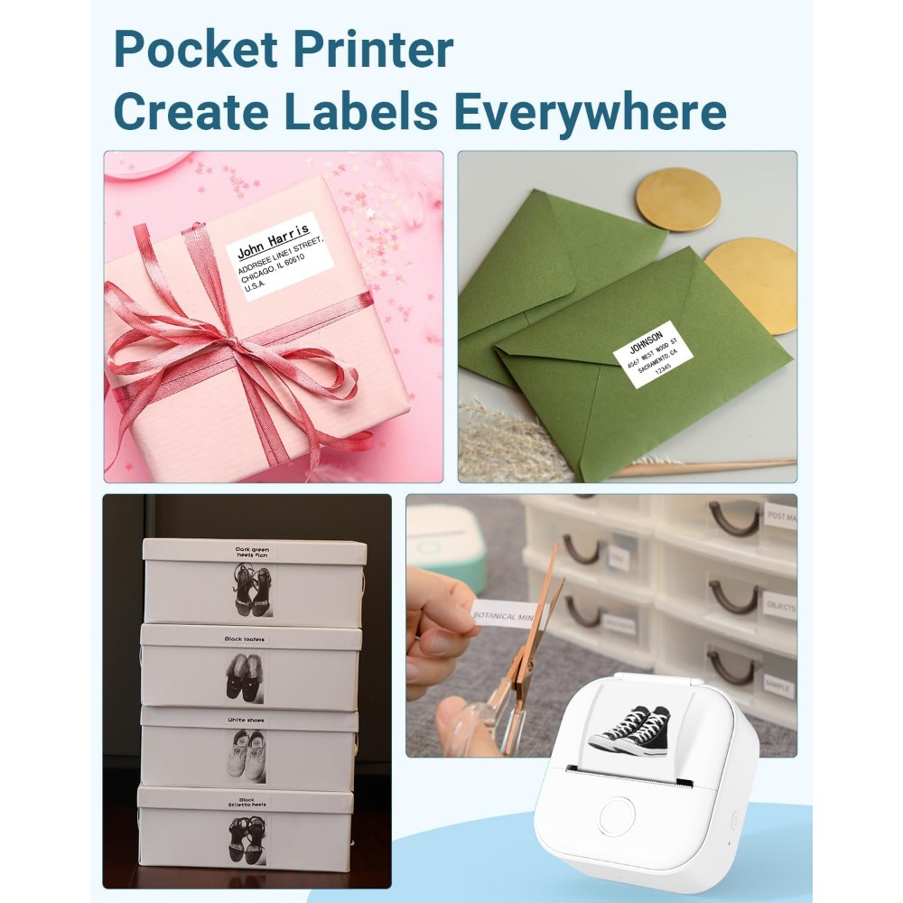 Phomemo T02 Printer termal sak - Mini Pocket Thermal Printer Paper Roll ulasan dan harga
