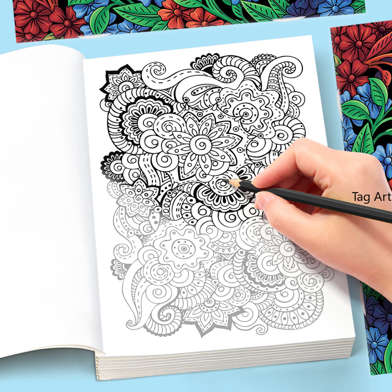 Meditasi Dewasa, Penghilang St - Adult Coloring Book Stress Relief ulasan dan harga
