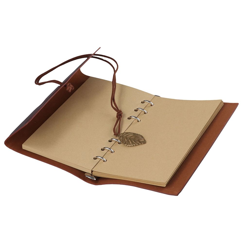 Buku Catatan Perjalanan Kulit  - Vintage Leather Journal Notebook ulasan dan harga