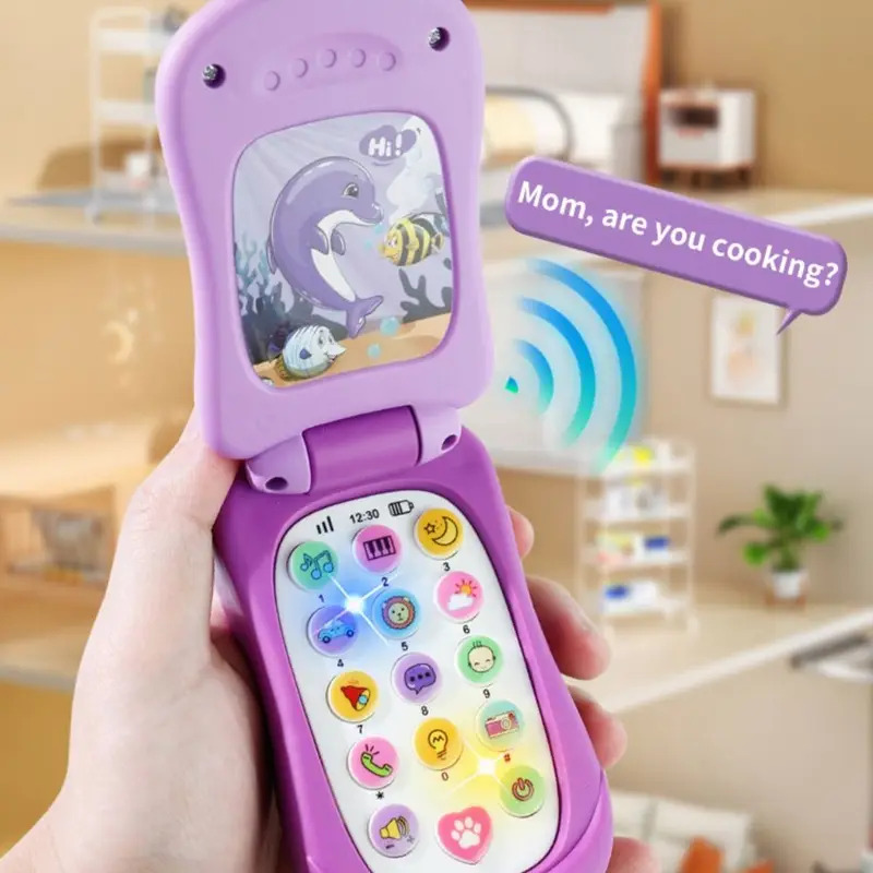 Mainan Ponsel Lipat Simulasi d - Music ulasan dan harga