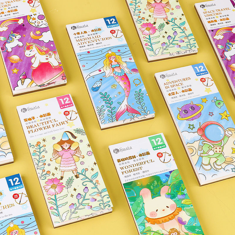 Bview Art Magic Buku Mewarnai  - Reusable Water Magic Coloring Book ulasan dan harga