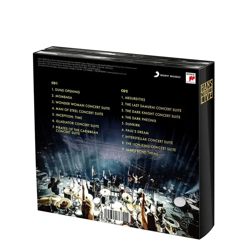 Hans Zimmer LIVE Soundtrack Fi - Movies ulasan dan harga