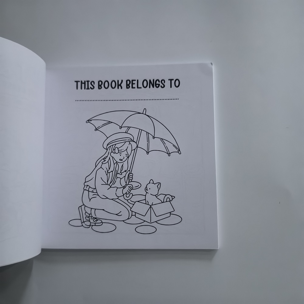 Buku Mewarnai Lucu Kucing & Ga - Adult Coloring Book Stress Relief ulasan dan harga
