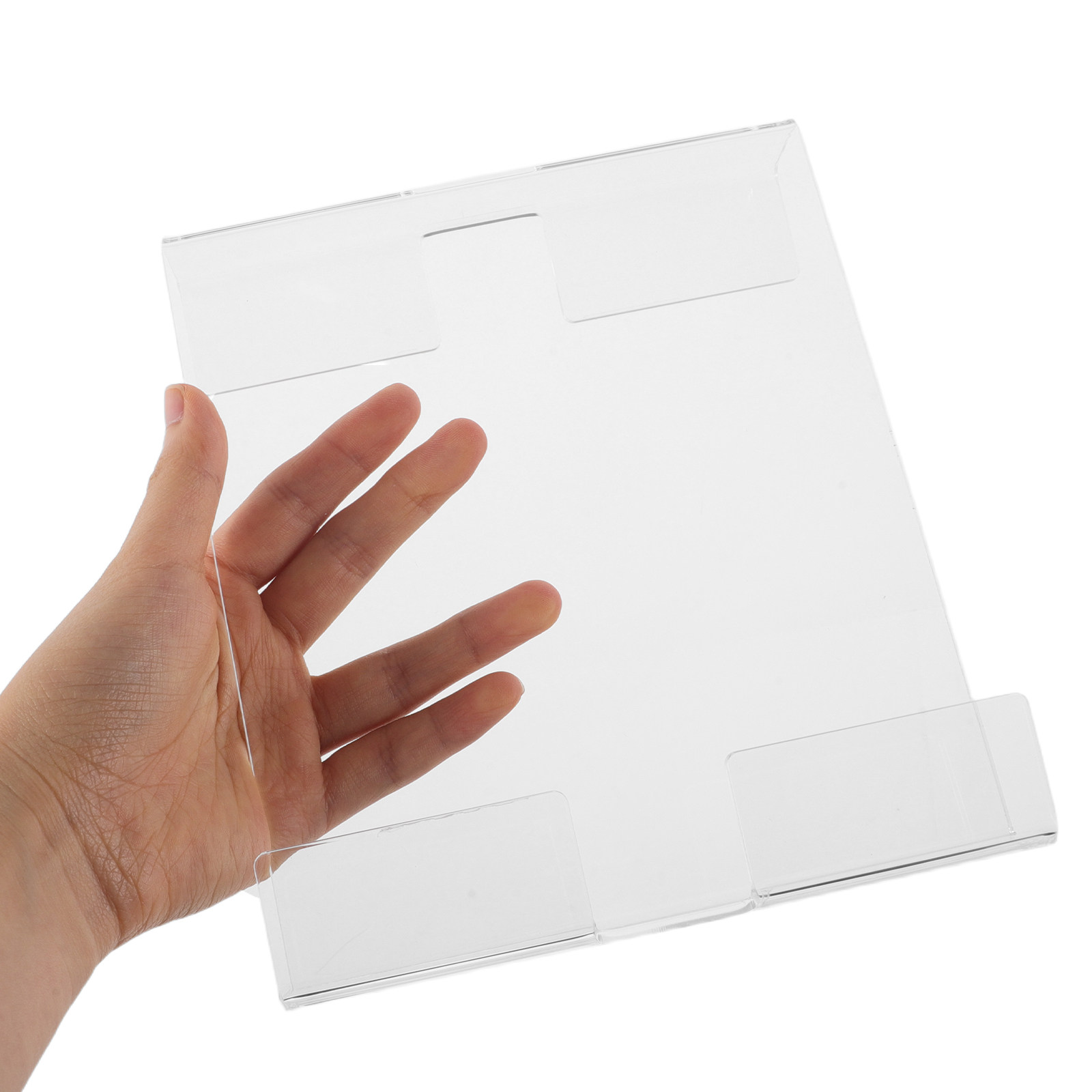 Penyangga Buku dan Tablet Akri - Clear Acrylic Book Stand Holder ulasan dan harga