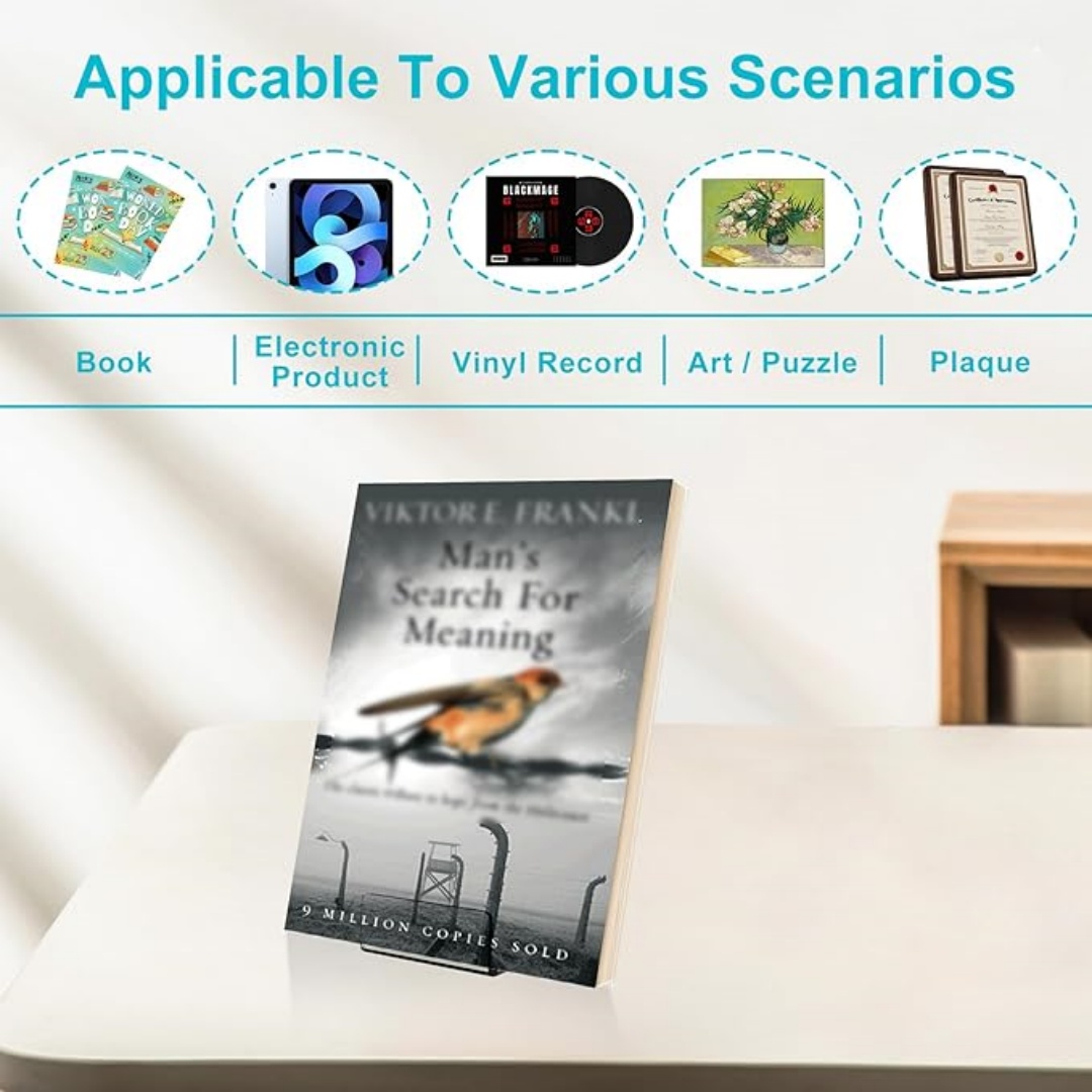Stand Buku Akrilik Sederhana,  - Clear Acrylic Book Stand Holder ulasan dan harga