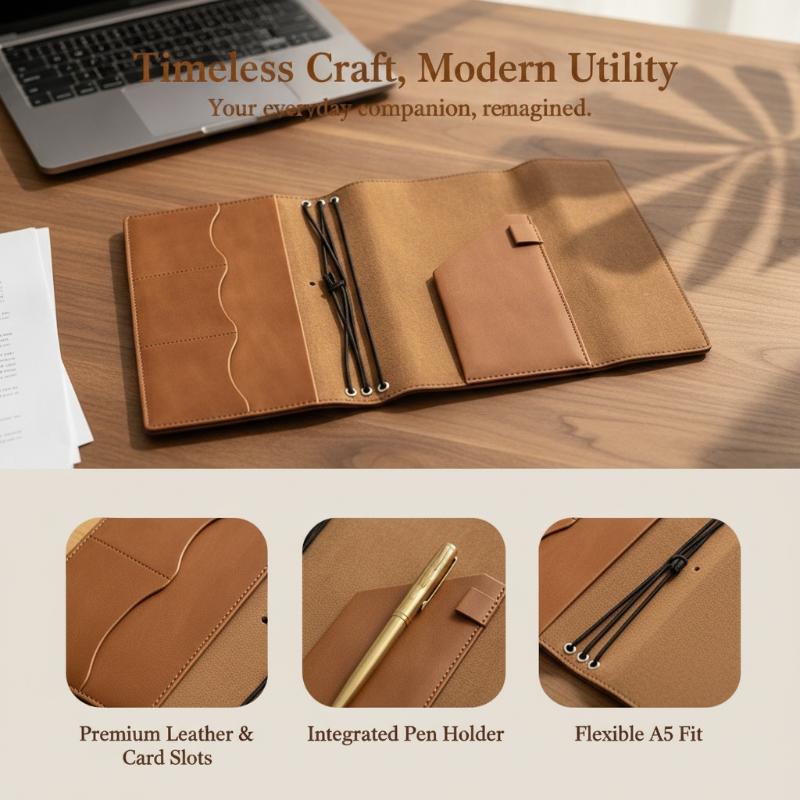 Sampul Jurnal Kulit Vintage |  - Vintage Leather Journal Notebook ulasan dan harga