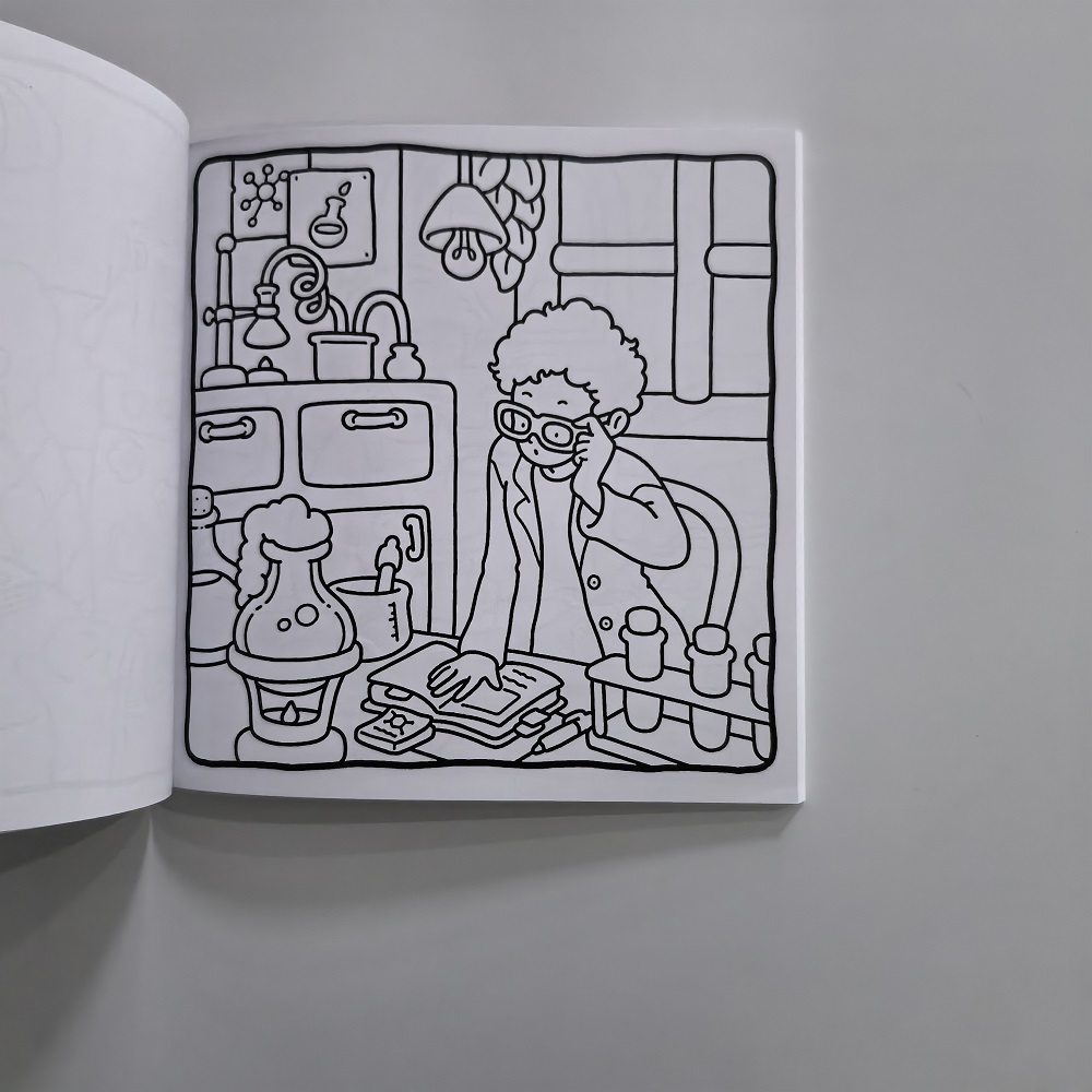 Girl Moments Buku Mewarnai Luc - Adult Coloring Book Stress Relief ulasan dan harga
