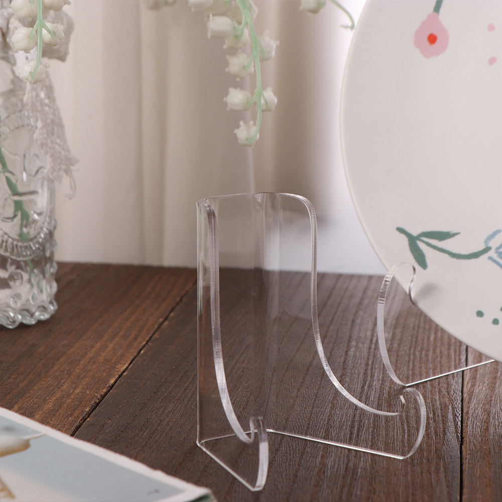 Penyangga Tablet Akrilik, Dudu - Clear Acrylic Book Stand Holder ulasan dan harga