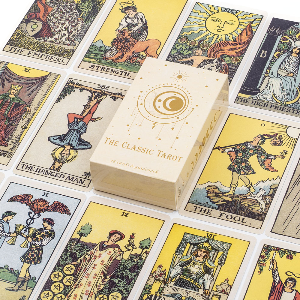 Permainan papan Tarot klasik u - Tarot Deck With Guidebook ulasan dan harga