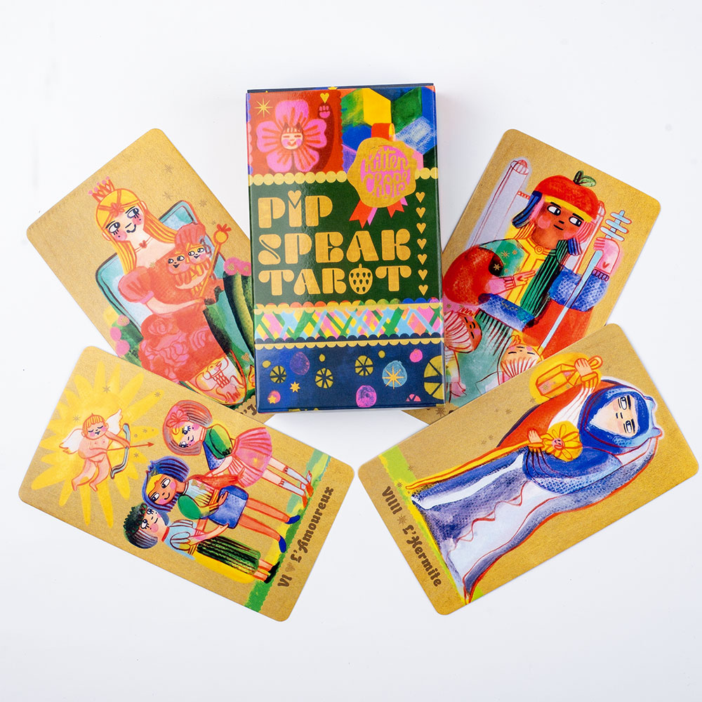 Pipspeak Tarot 10.3*6cm dek ga - Tarot Deck With Guidebook ulasan dan harga