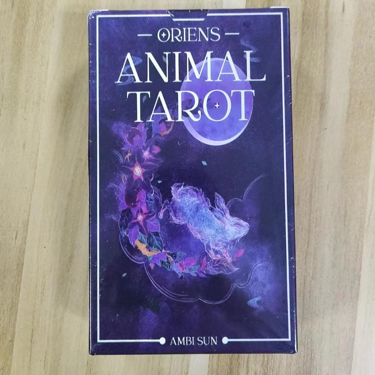 Kartu Tarot hewan Oriens 12x7c - Tarot Deck With Guidebook ulasan dan harga