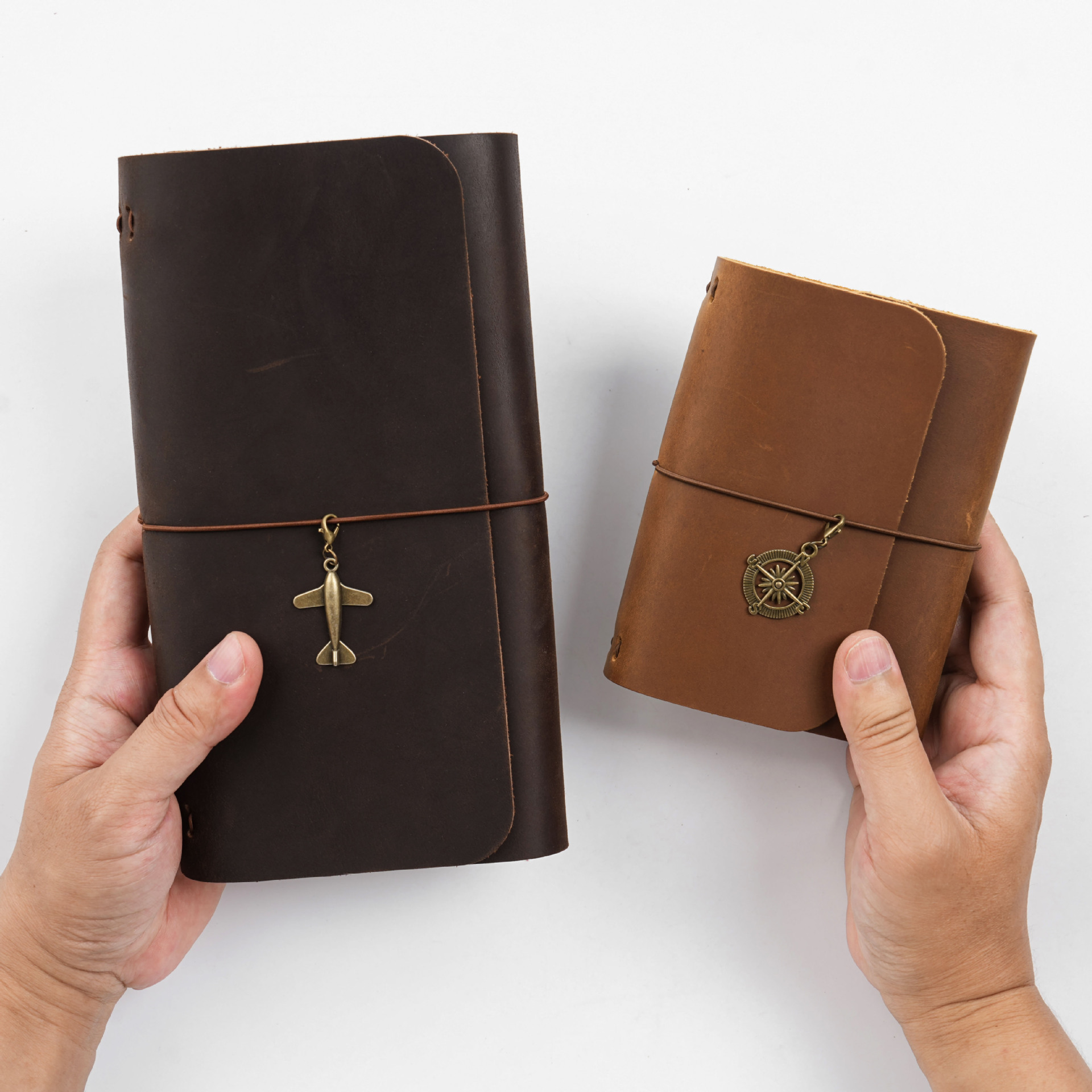 Buku Catatan Perjalanan Lipat  - Vintage Leather Journal Notebook ulasan dan harga