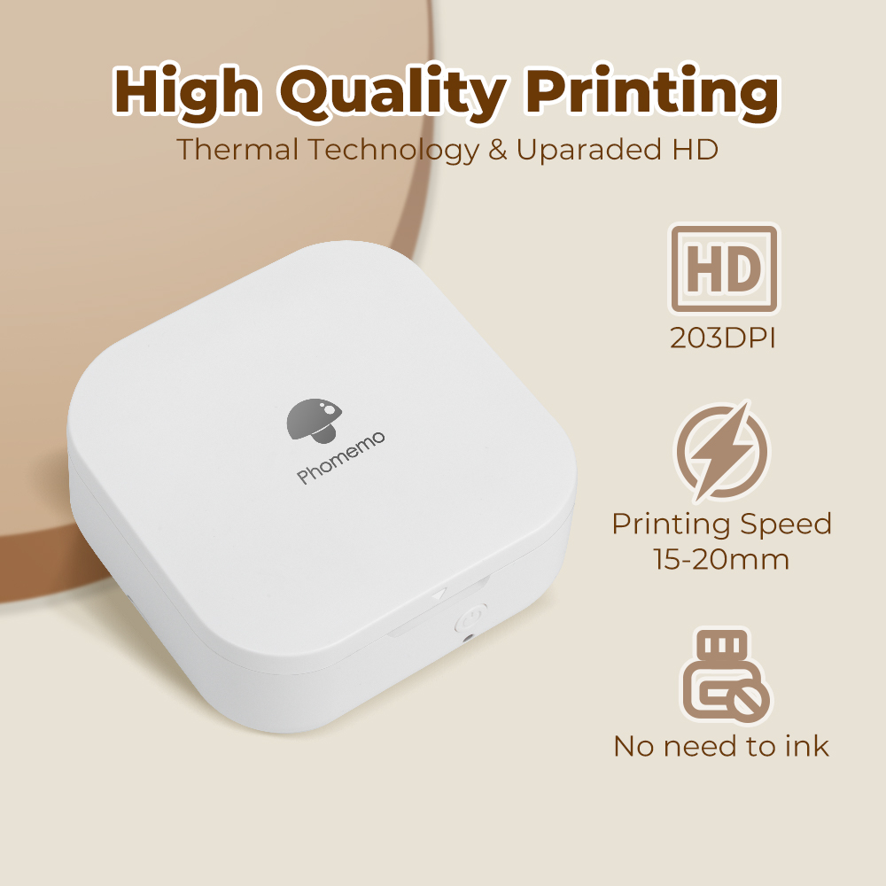 【Baru】Phomemo Q30 Printer Labe - Mini Pocket Thermal Printer Paper Roll ulasan dan harga