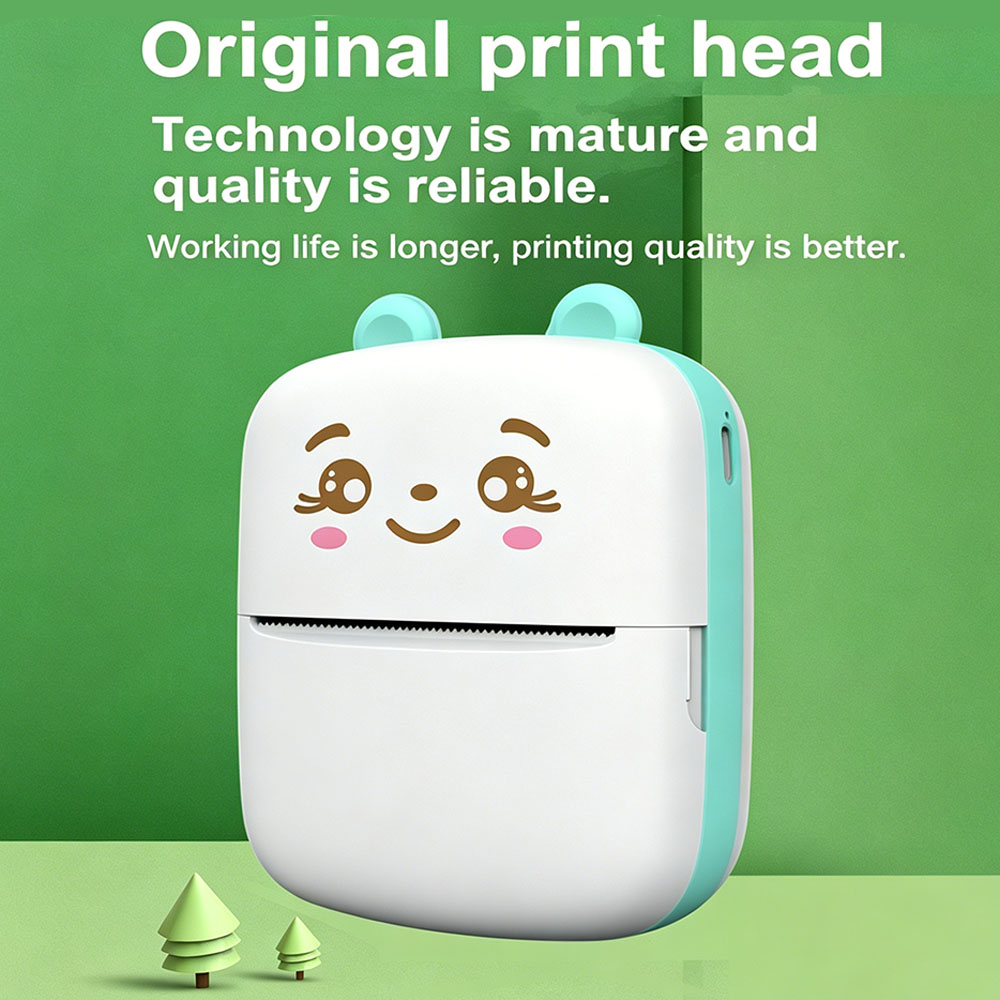 Printer Thermal Mini Portabel  - Mini Pocket Thermal Printer Paper Roll ulasan dan harga