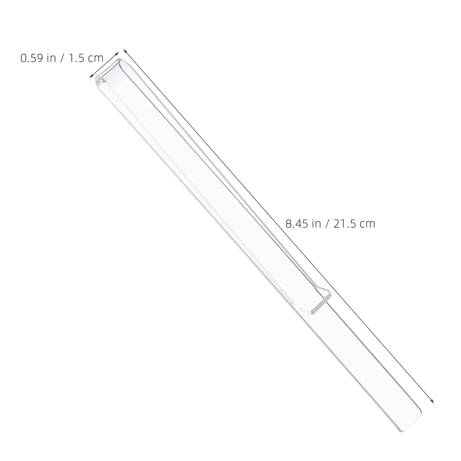 6 Pasang Penjepit Halaman Buku - Clear Acrylic Book Stand Holder ulasan dan harga