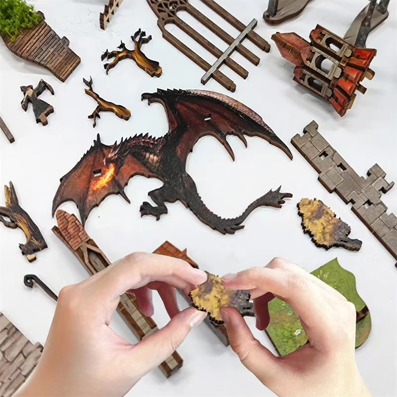 Rak Buku Miniatur DIY Kayu Ret - Diy Wooden Book Nook Kit Shelf Insert ulasan dan harga