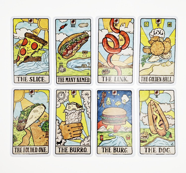 Baru 78 Ilustrasi Makanan & Mi - Tarot Deck With Guidebook ulasan dan harga