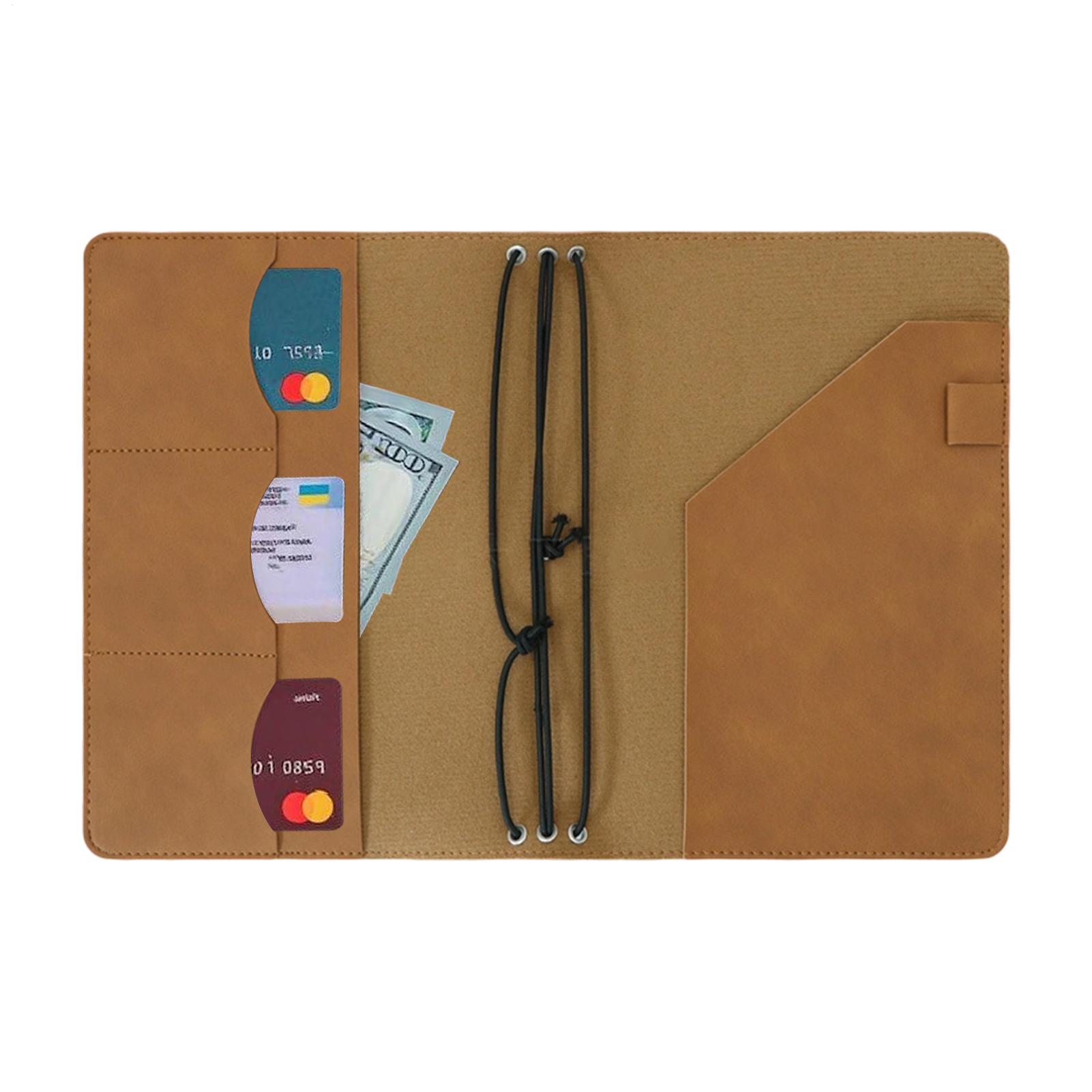 Sampul Buku Catatan A5 Kulit P - Vintage Leather Journal Notebook ulasan dan harga