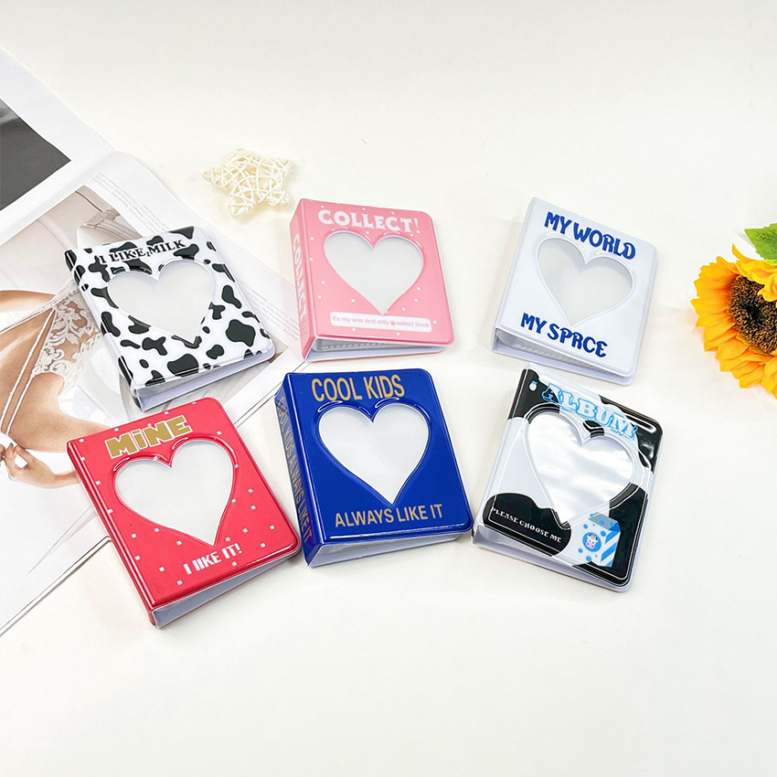 Album Foto Mini Korea INS Cow  - Kpop Photo Card Binder 3 Inch ulasan dan harga