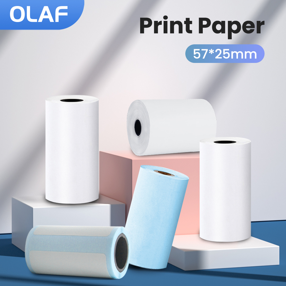 57MM gulungan kertas termal me - Mini Pocket Thermal Printer Paper Roll ulasan dan harga