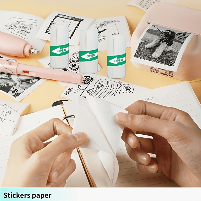 13 Gulungan Kertas Thermal Min - Mini Pocket Thermal Printer Paper Roll ulasan dan harga