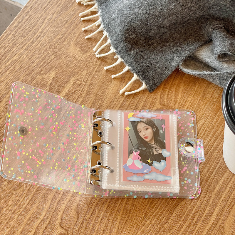 MINKYS Barang Baru Kawaii Blin - Kpop Photo Card Binder 3 Inch ulasan dan harga