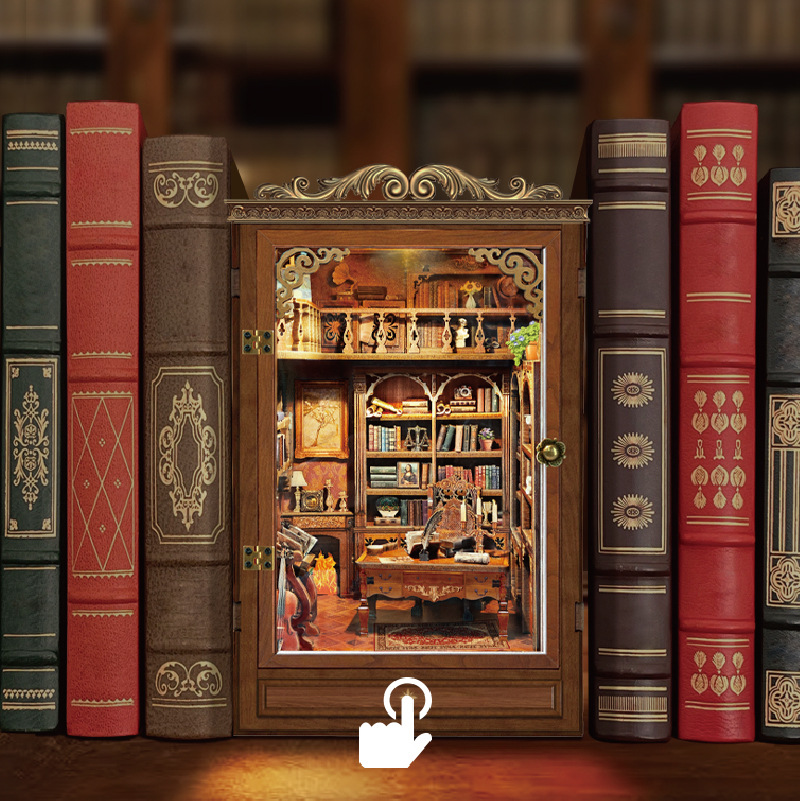 DIY Buku Sudut Rak Masukkan Bu - Diy Wooden Book Nook Kit Shelf Insert ulasan dan harga