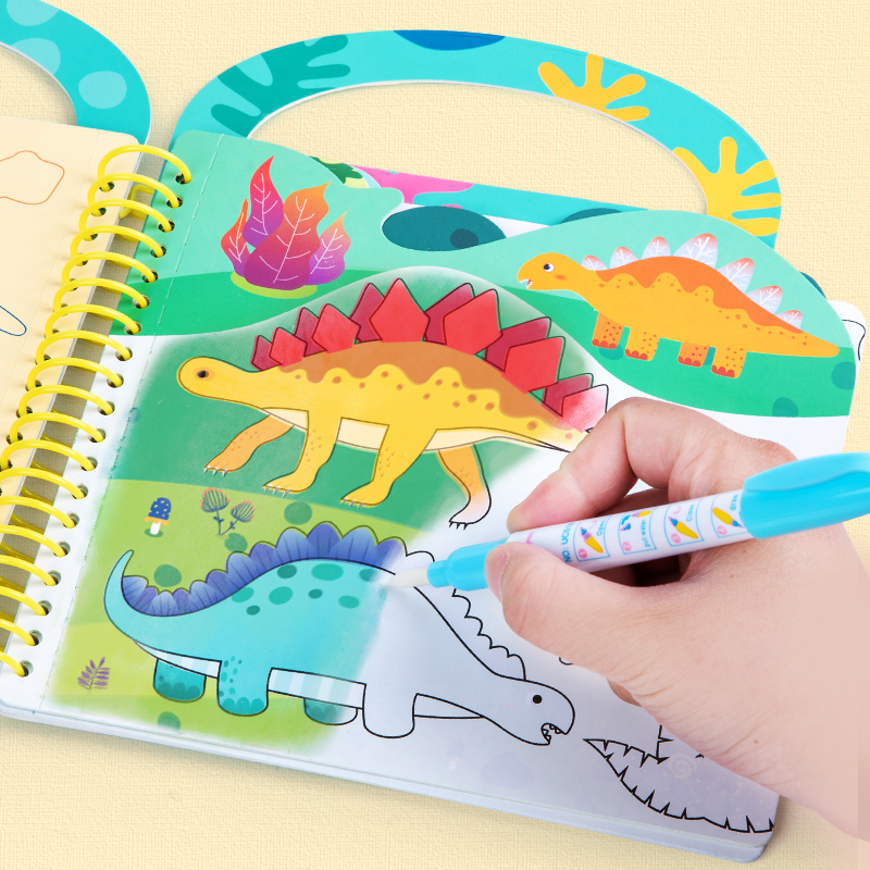 Buku Gambar Air Ajaib untuk An - Reusable Water Magic Coloring Book ulasan dan harga