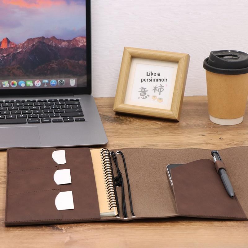 Buku Catatan Isi Ulang, Organi - Vintage Leather Journal Notebook ulasan dan harga