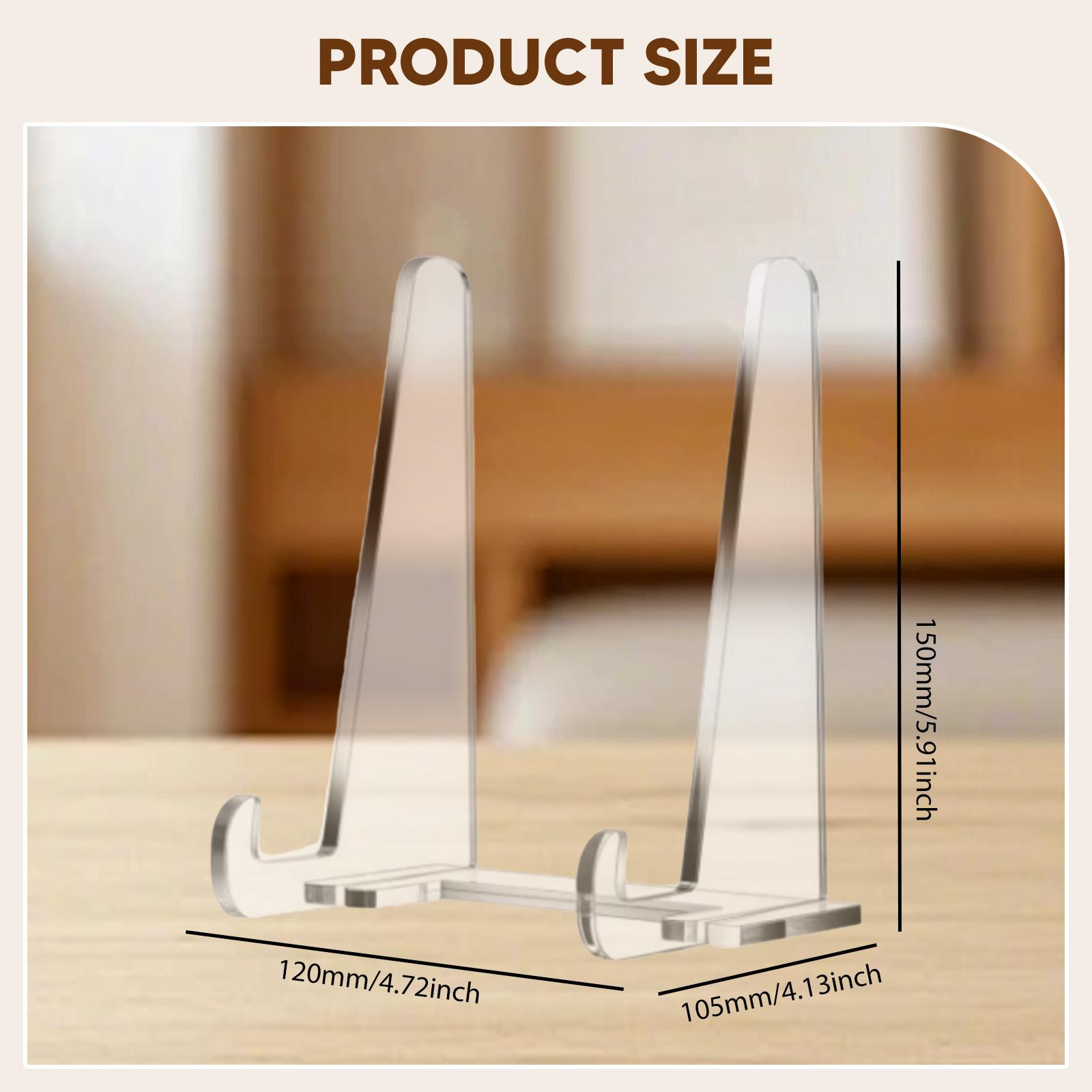 Penyangga Akrilik Transparan,  - Clear Acrylic Book Stand Holder ulasan dan harga