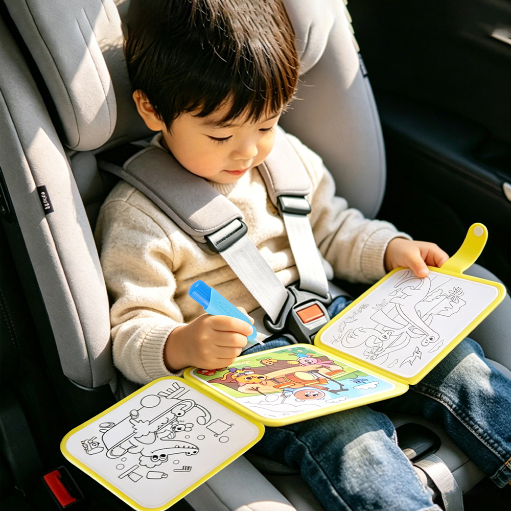 Buku Mewarnai Air Ajaib yang D - Reusable Water Magic Coloring Book ulasan dan harga