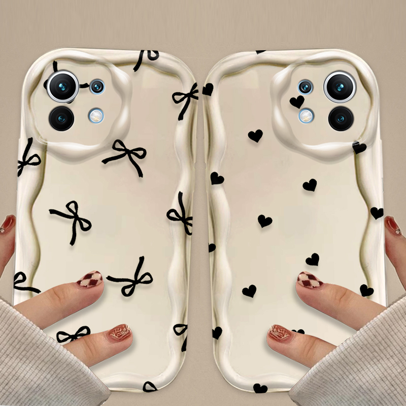 Casing Hati Cinta Pita Hitam u - Magazines ulasan dan harga
