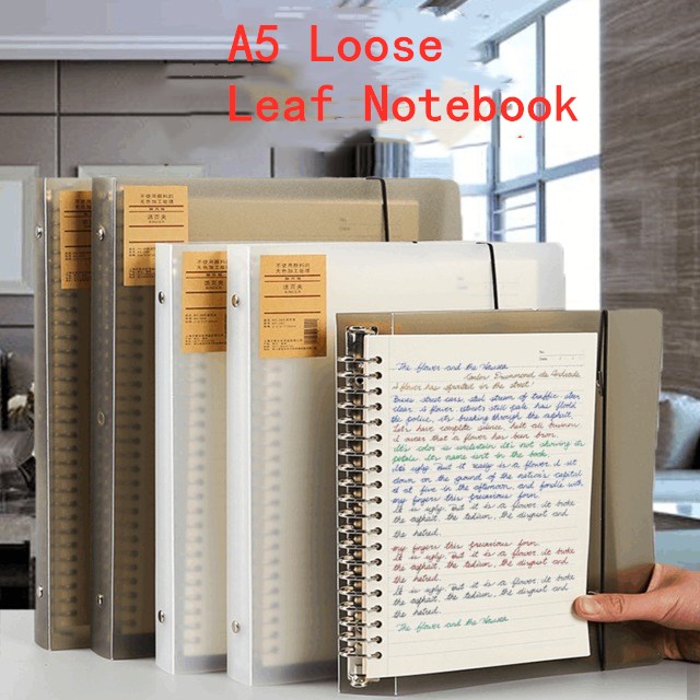 A5 B5 20 Lubang Loose Leaf Isi - A5 Spiral Dotted Grid Notebook ulasan dan harga